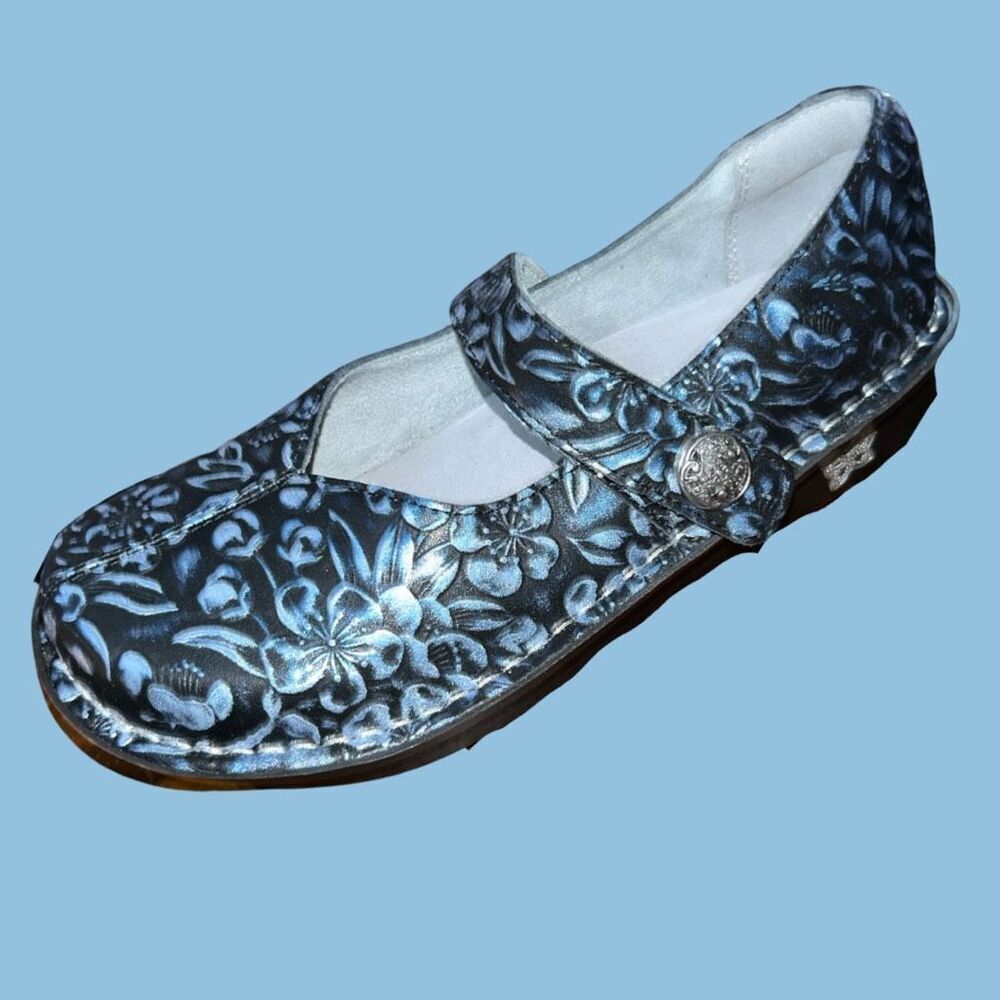 NWOB Alegria Paloma Flowers Mary Jane Size 35 US  5.5/6 - Picture 7 of 7